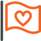 Vertafore heart flag