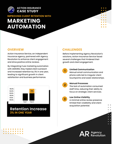 Agency Revolution Action Insurance case study