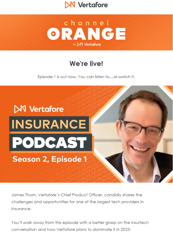 channelOrange, Vertafore's Insurance Podcast