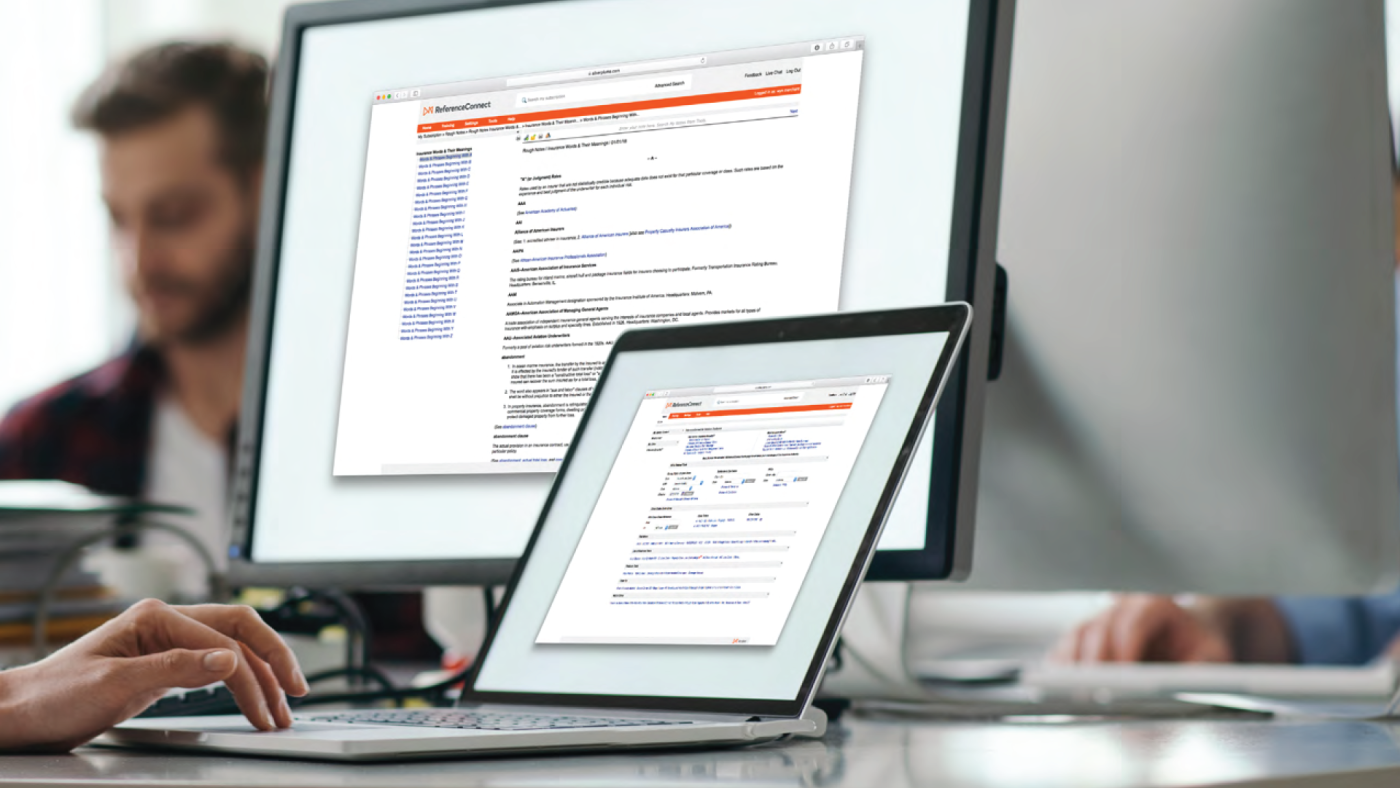 ReferenceConnect for carriers & MGAs | Knowledge management software