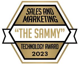 Vertafore's sales and marketing "The Sammy" technology award 2023