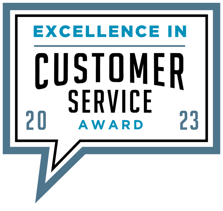 2023 Excellence in Customer Service Award Vertafore