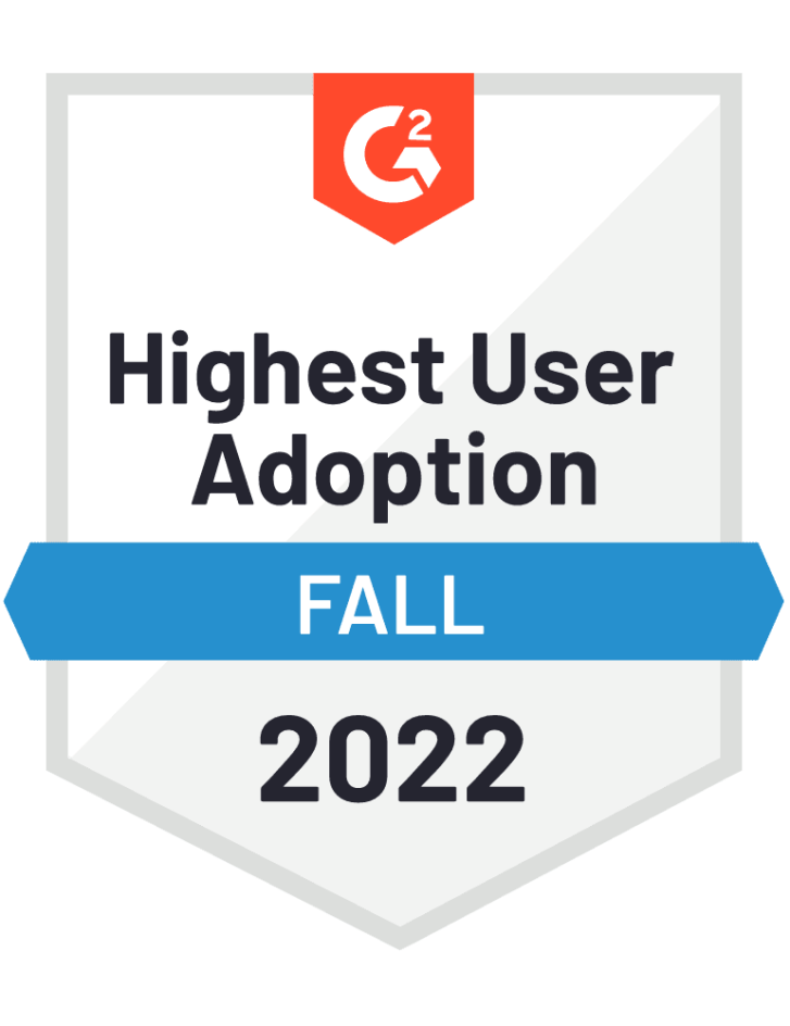G2 Small Business Leader Fall Badge - 2022