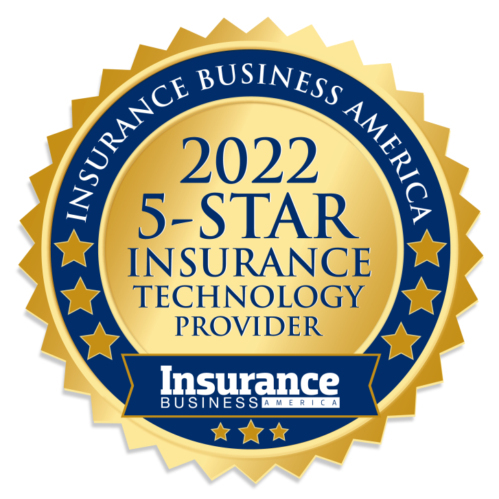 2022 5-star insurance technology provider award. Insurance business America.