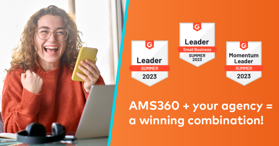 AMS360 g2 awards graphic