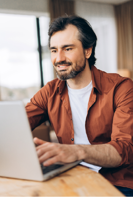 Insurance agent looking at 2026 trend report