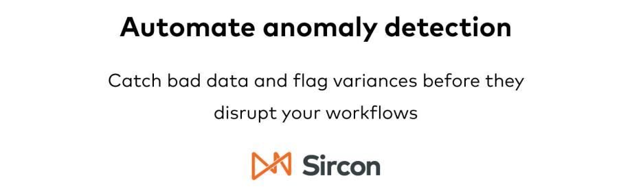 Automate anomaly detection with Sircon from Vertafore
