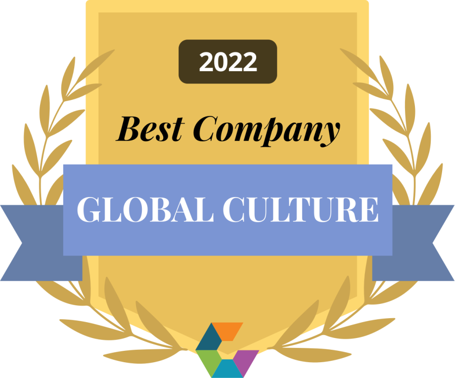 Comparably award: Best Company Culture 2022