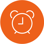 Manual processes slow you down icon