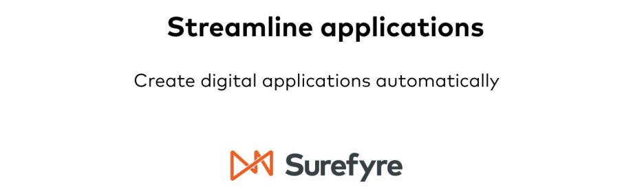Streamline applications with Surefyre from Vertafore