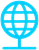 Unified data blue icon