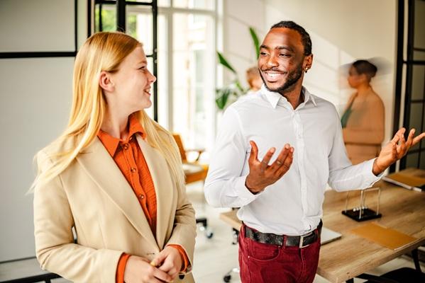 Velocity AI coworkers talking